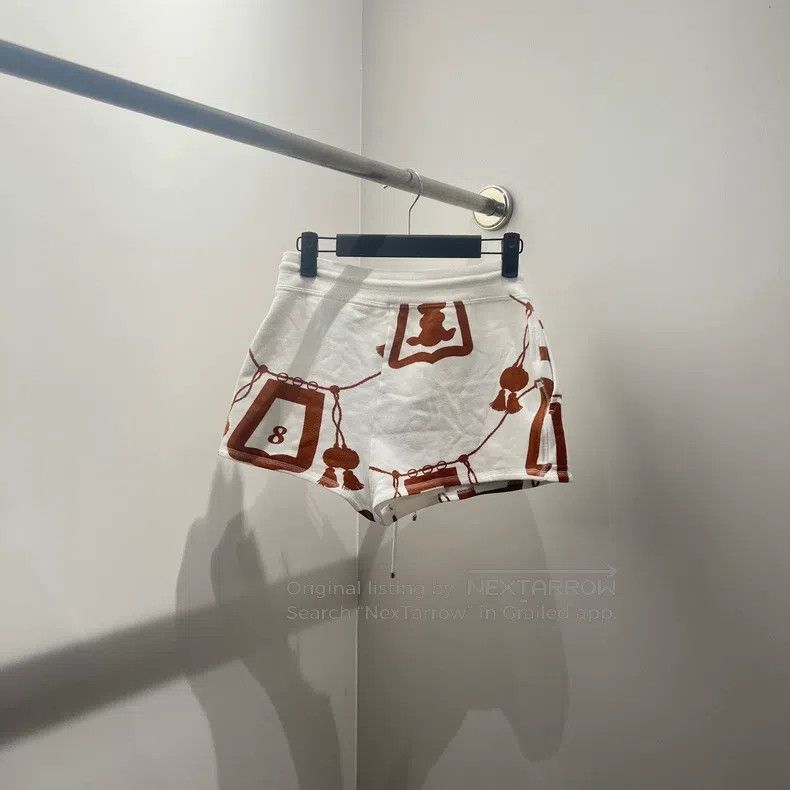 Hermes Hermes Lantern Print Drawstring Short Pants, Cotton Materi Size 24" / US 00 / IT 34 - 2 Thumbnail