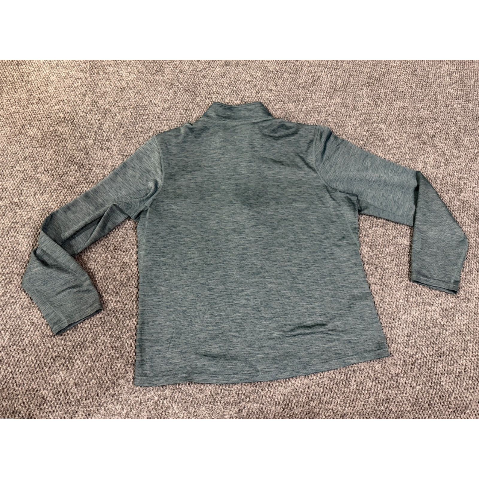 Vintage REI Pullover Shirt Mens L Green Long Sleeve Fleece Logo Quarter Zip Outdoor Activewear Regular Image: N/A Size US L / EU 52-54 / 3 - 6 Thumbnail