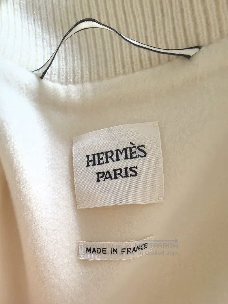 Hermes Hermes Cashmere Coat, Loose Fit Size XXS / US 00 / IT 34 - 6 Thumbnail