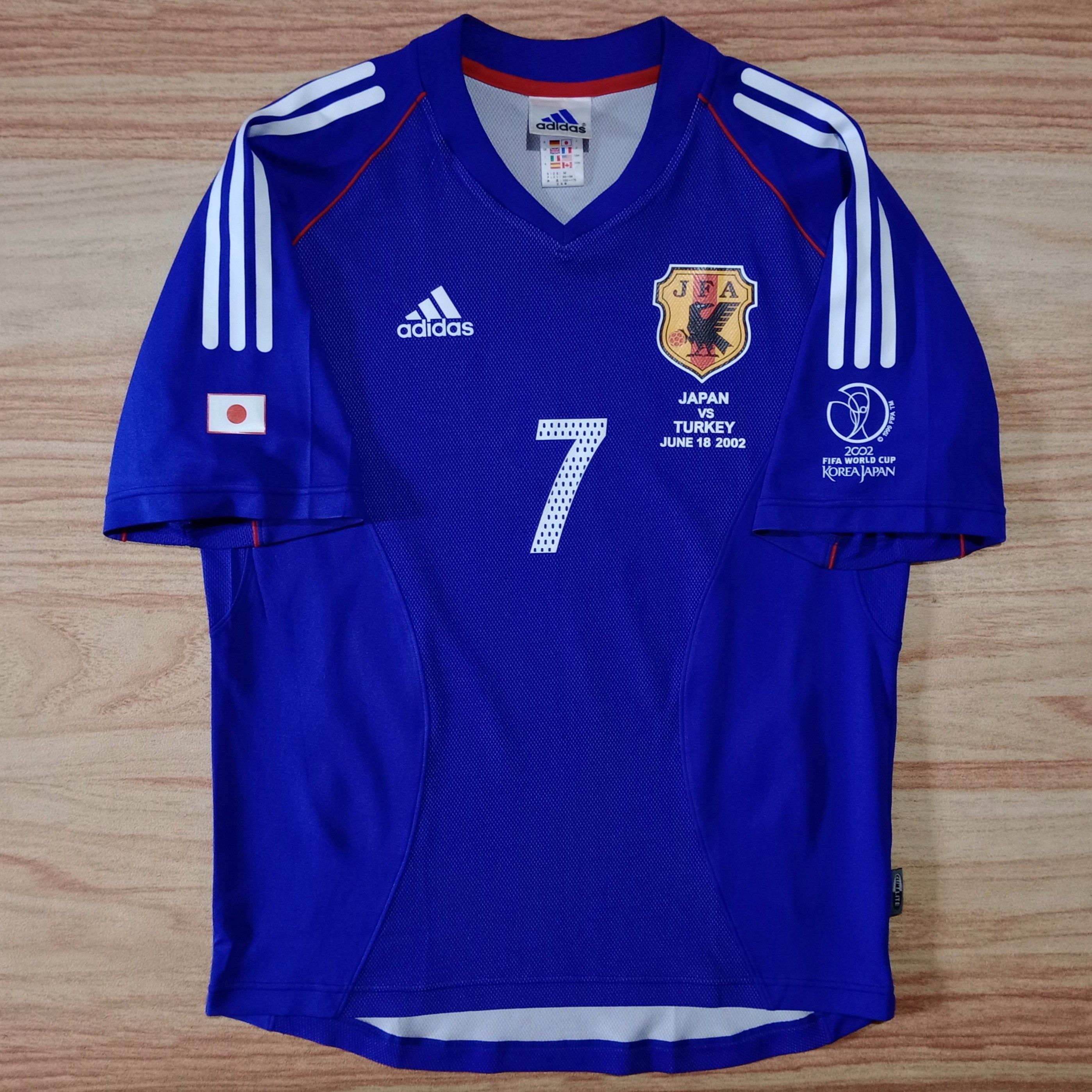 Adidas × Vintage Japan World Cup 2002 Home Jersey Hidetoshi