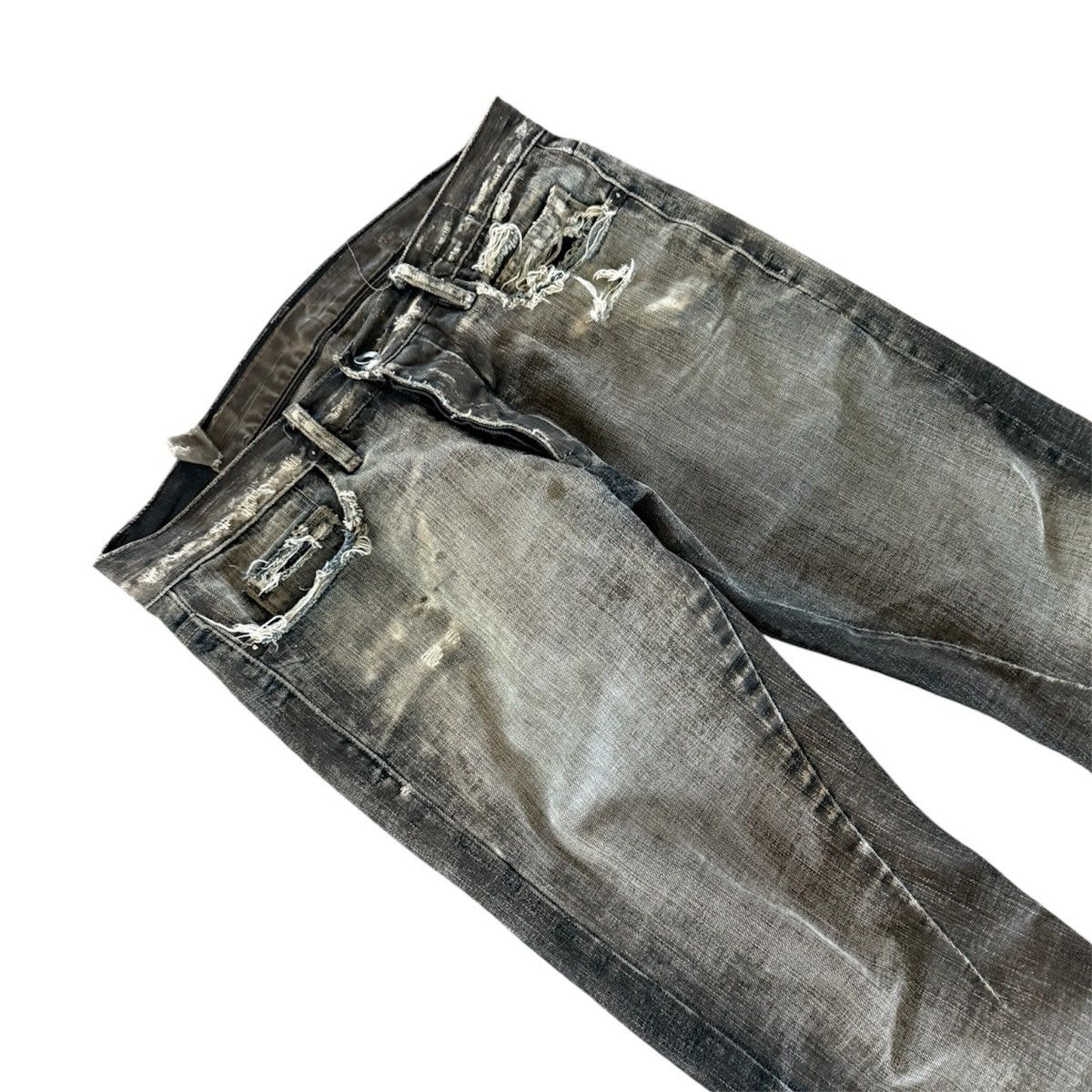 Rick Owens Drkshdw Rick owens dust detroits (beautiful distressing) Size US 32 / EU 48 - 3 Thumbnail