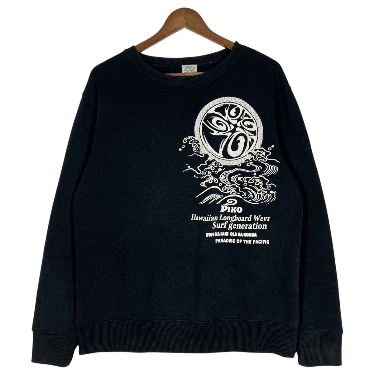 Billabong Vintage Piko Surf Generation Sweatshirt Size US L / EU 52-54 / 3 - 2 Thumbnail