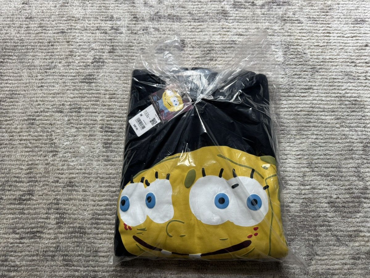 Cactus Plant Flea Market × Uniqlo CPFM x Spongebob Squarepants Black Hoodie Medium Sweatshirt Size US M / EU 48-50 / 2 - 4 Thumbnail