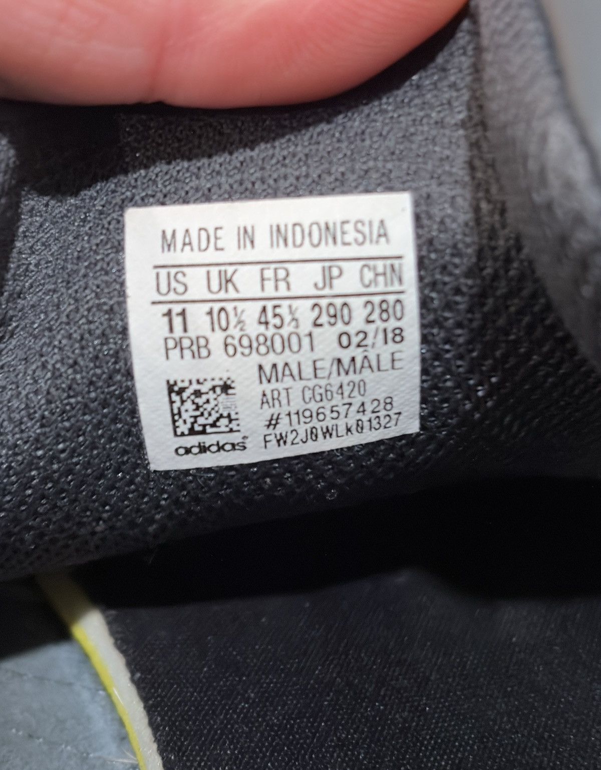 Yeezy Adidas Yeezy Calabasas Powerphase Black Size US 11 / EU 44 - 6 Thumbnail