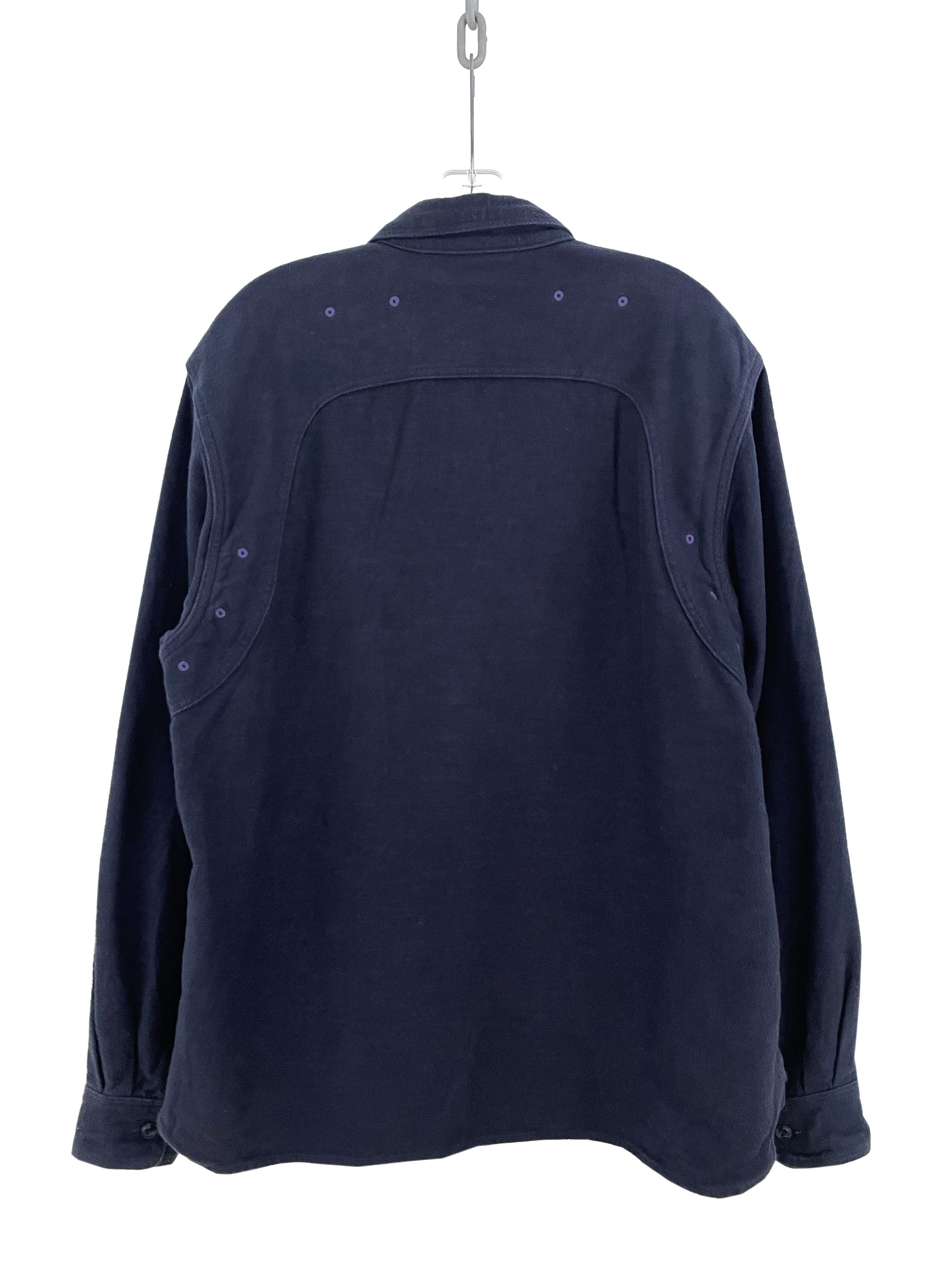 Kapital Fleece Cargo Shirt Size US XL / EU 56 / 4 - 7 Thumbnail