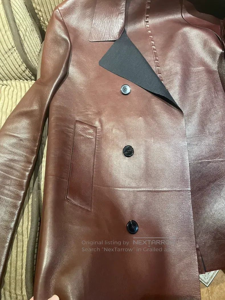 Valentino Valentino Double-breasted leather jacket Size US M / EU 48-50 / 2 - 6 Thumbnail