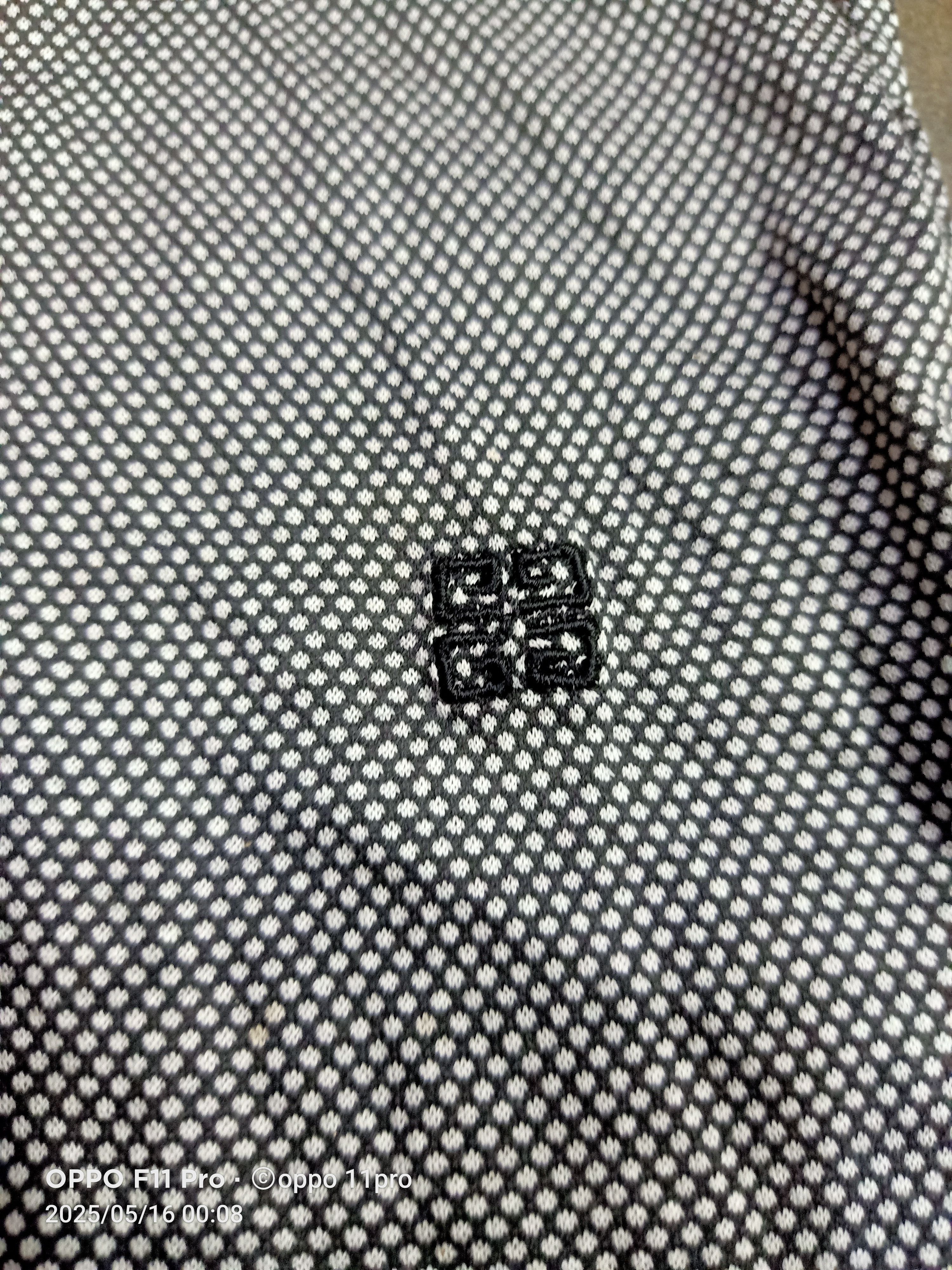 Givenchy × Riccardo Tisci Givenchy Paris Vintage 90s LongSleeve Polo Double Coller Size US M / EU 48-50 / 2 - 8 Thumbnail