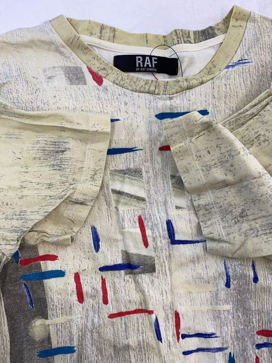 Raf Simons Abstract Painting Print Tee Size US M / EU 48-50 / 2 - 3 Thumbnail