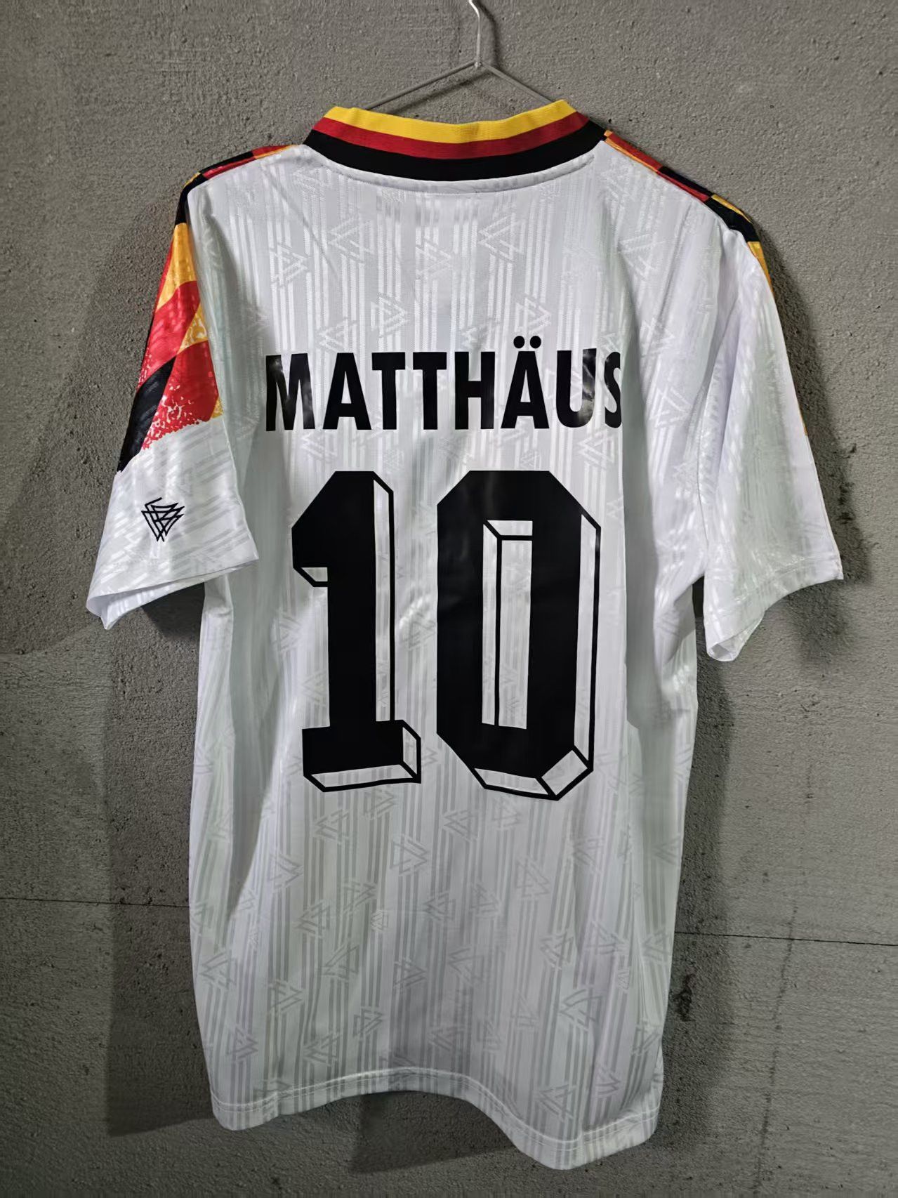 Other 1994 Germany #10 Lothar Matthäus Jersey Home Size US XL / EU 56 / 4 - 2 Thumbnail