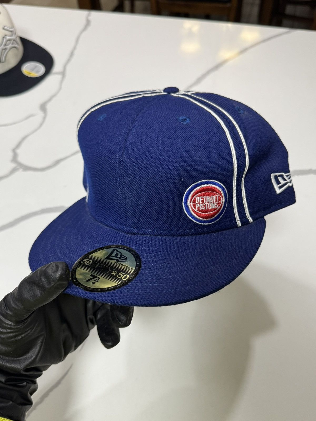 New Era New Era 59FIFTY Hardwood Classics Detroit Pistons Fitted Hat Size ONE SIZE - 1 Thumbnail