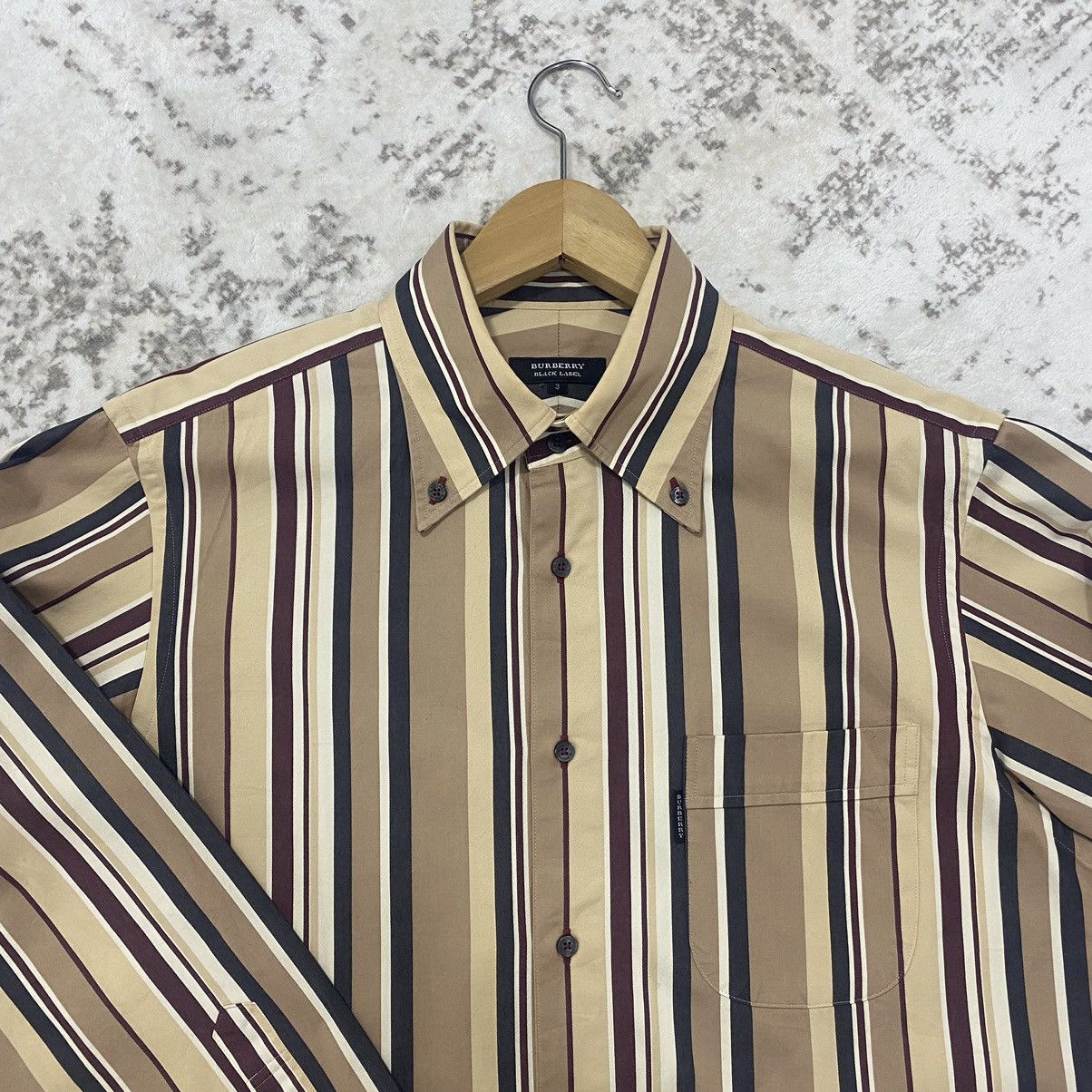 Burberry Burberry Beige Check Shirt Size US L / EU 52-54 / 3 - 8 Thumbnail