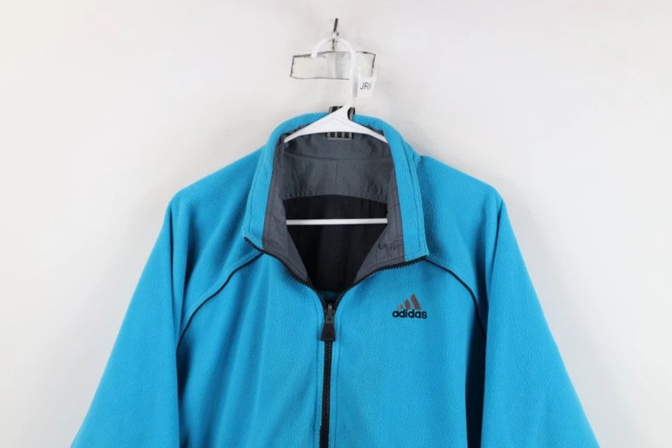 Adidas Vintage 90s Adidas Striped Reversible Bomber Jacket Size M / US 6-8 / IT 42-44 - 12 Thumbnail