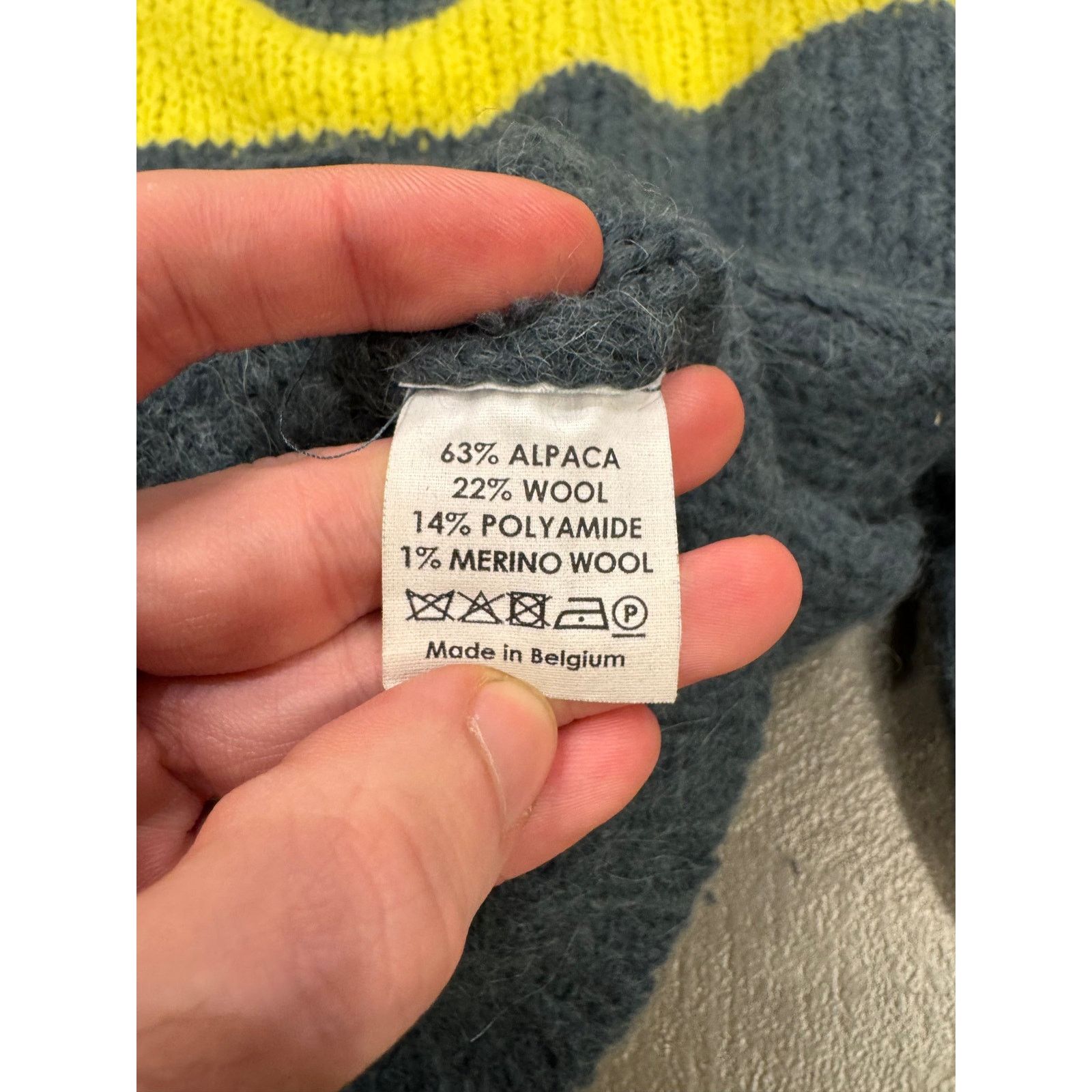 Dries Van Noten A/W2014 Dries Van Noten runway alpaca & wool boxy knit Size US M / EU 48-50 / 2 - 8 Thumbnail