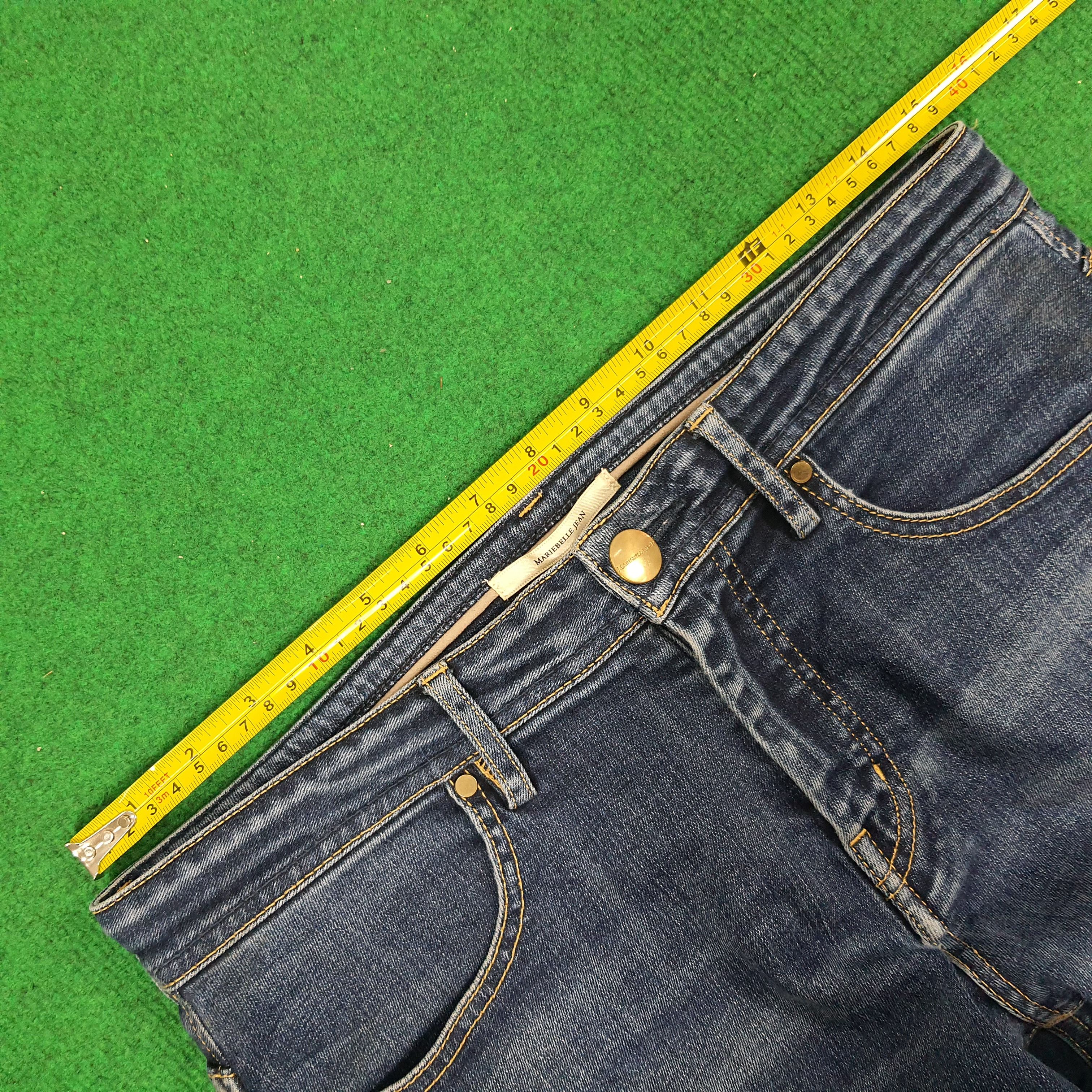 Japanese Brand Vintage Mariebelle Jeans Mimosa Streetwear Denim Size 30" / US 8 / IT 44 - 12 Thumbnail