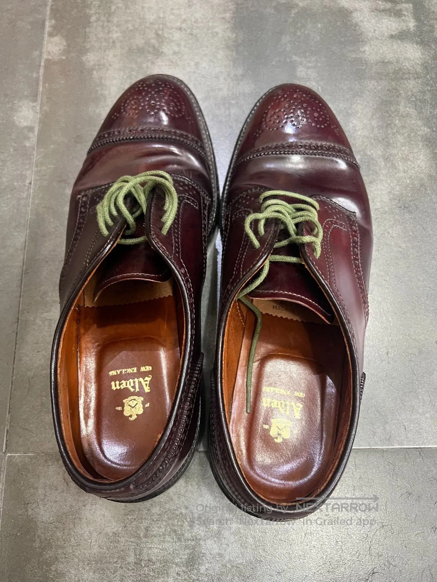 Alden Alden Carved Toe Shell Cordovan Boots. Size US 8.5 / EU 41-42 - 5 Thumbnail