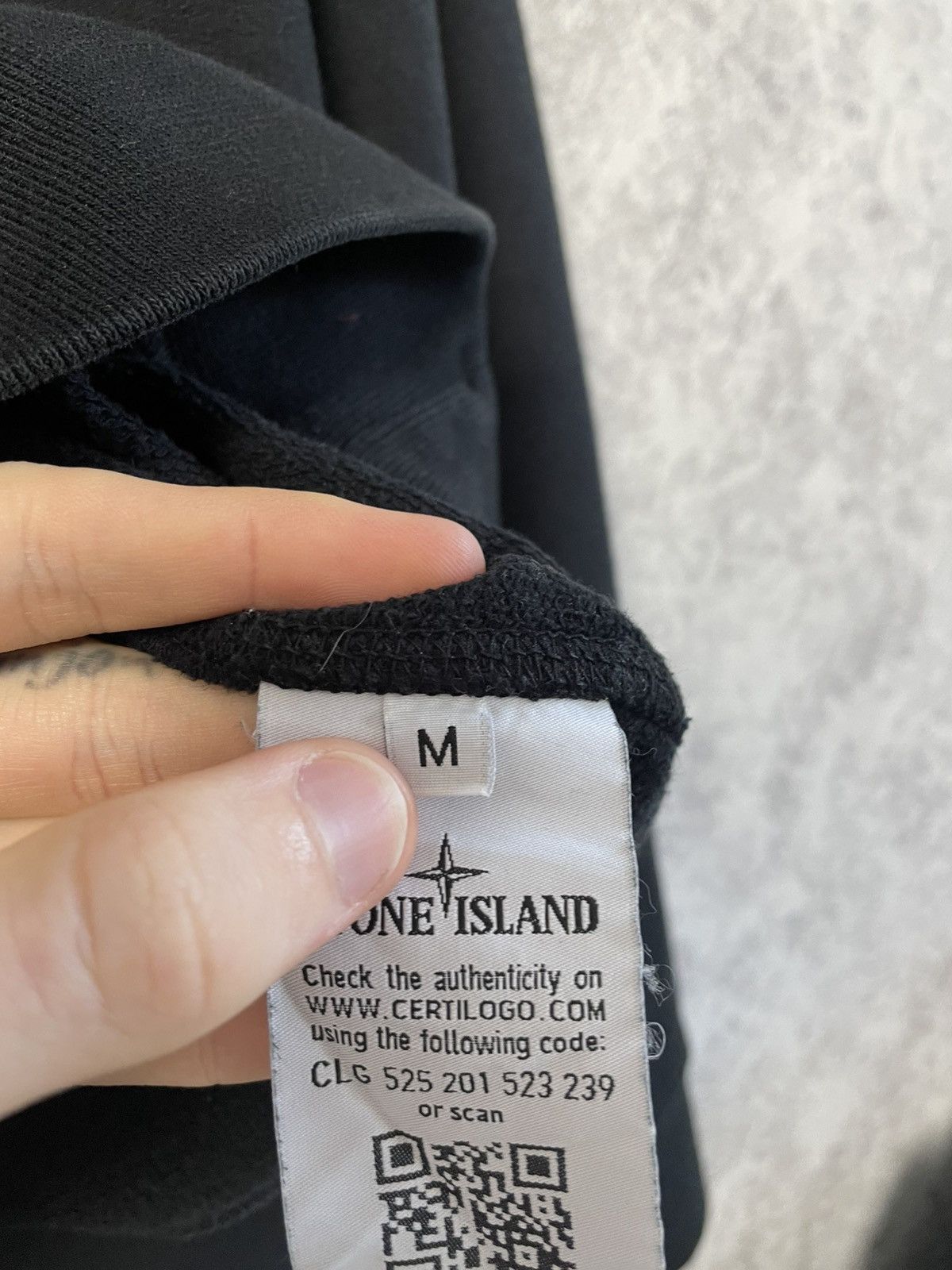Stone Island Stone Island Black Sweatshirt Crewneck With Patch Size US M / EU 48-50 / 2 - 11 Thumbnail