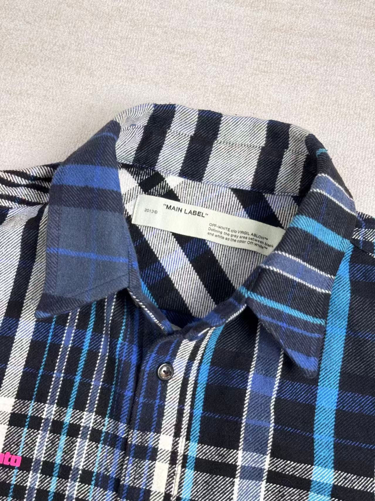 Off-White off white flannel Size US M / EU 48-50 / 2 - 3 Thumbnail