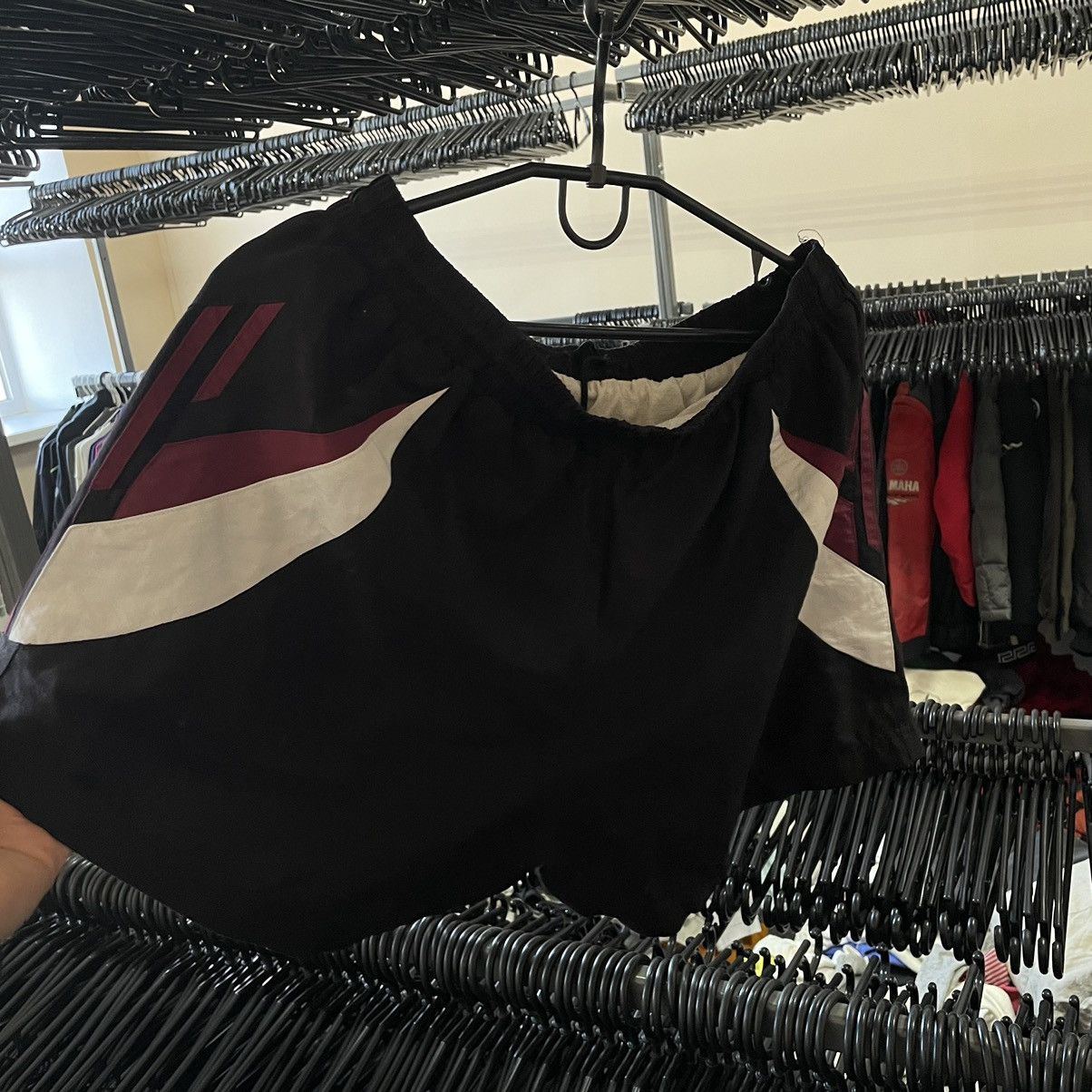 Adidas × Vintage 90s adidas short black Olympic shorts retro Germany Yugoslav Size US 28 / EU 44 - 2 Thumbnail