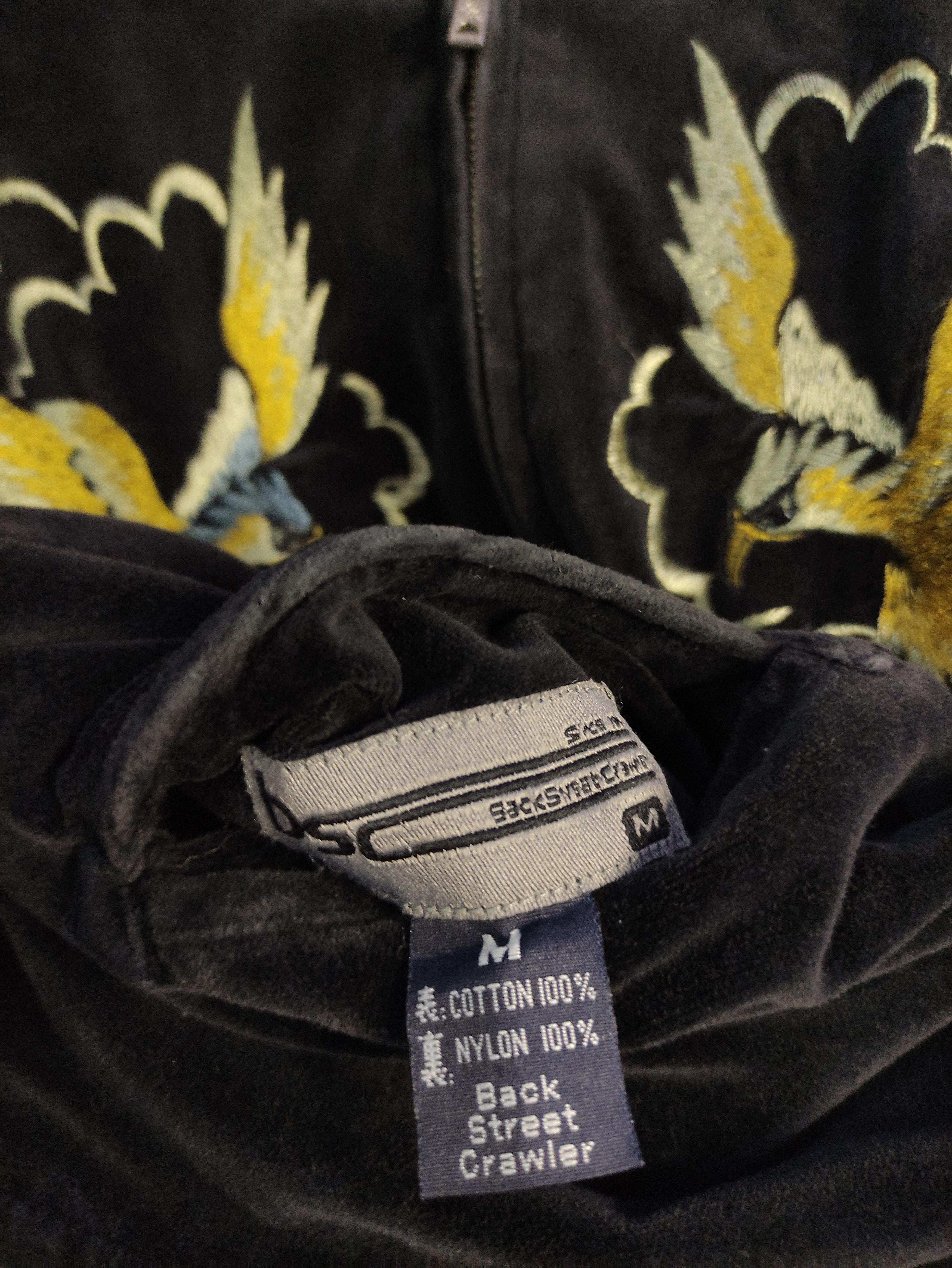 Vintage Vintage Sukajan Jacket - Back Street Crewled Dragon Japan Size US M / EU 48-50 / 2 - 3 Thumbnail