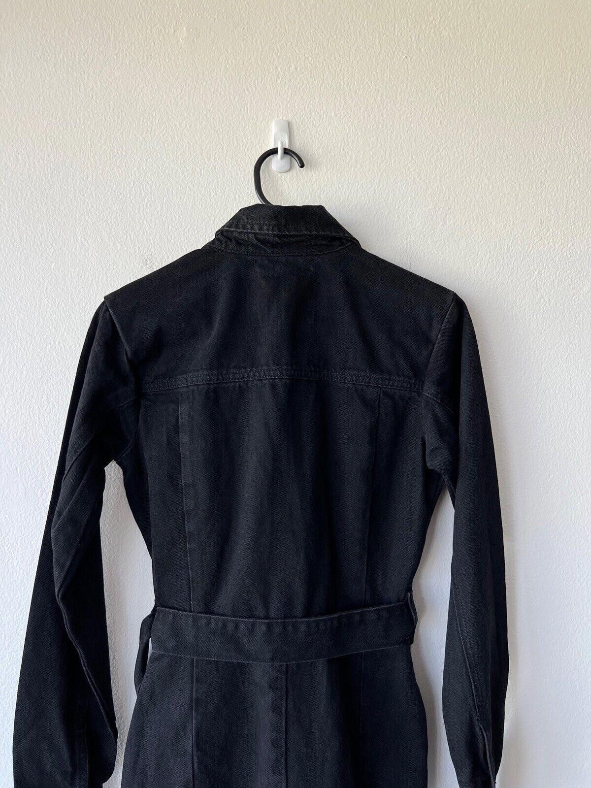 Ksubi new Ksubi dress overalls hazard top extra small xs 6 black Size 26" / US 2 / IT 38 - 7 Thumbnail