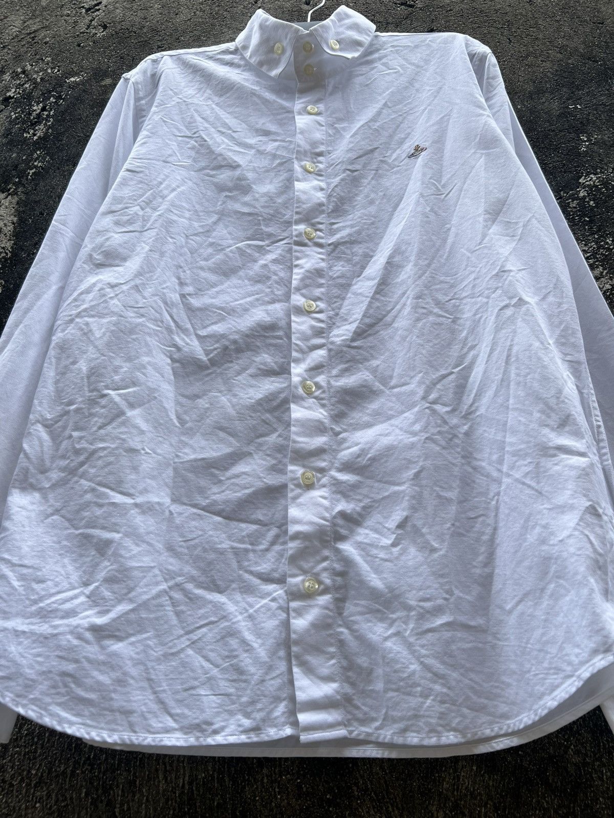 Vivienne Westwood Vivienne Westwood Orb White Shirt Size US L / EU 52-54 / 3 - 5 Thumbnail