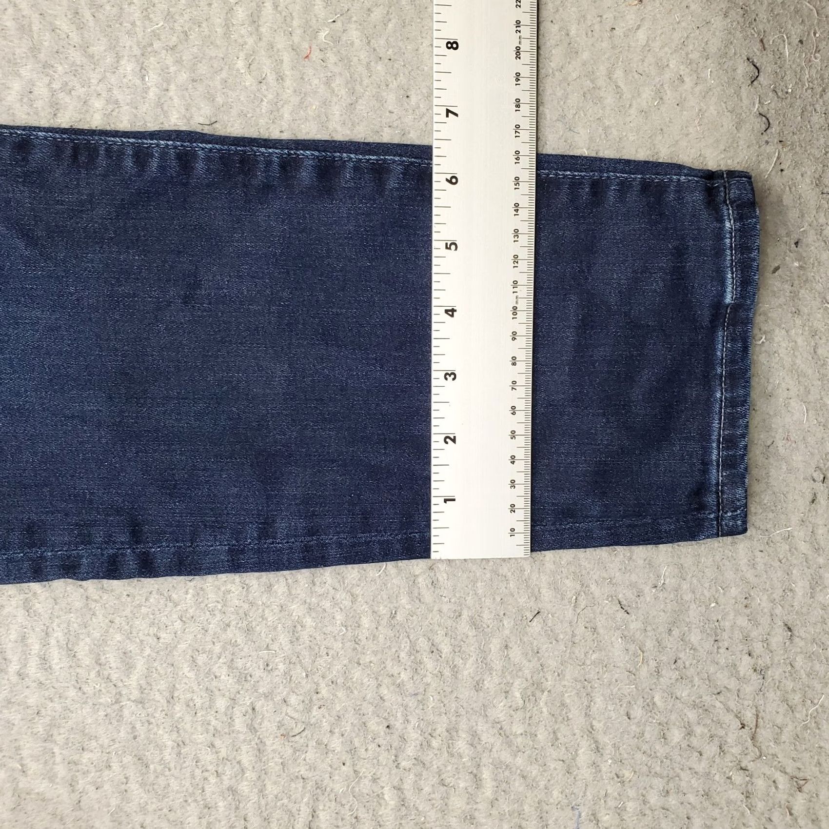 Denime AG Adriano Goldschmied Prima Cigarette Ankle Jeans Womens 30 Blue Denim Jeans 5-Pocket Regular Inseam 27.75" XS Size 30" / US 8 / IT 44 - 5 Thumbnail