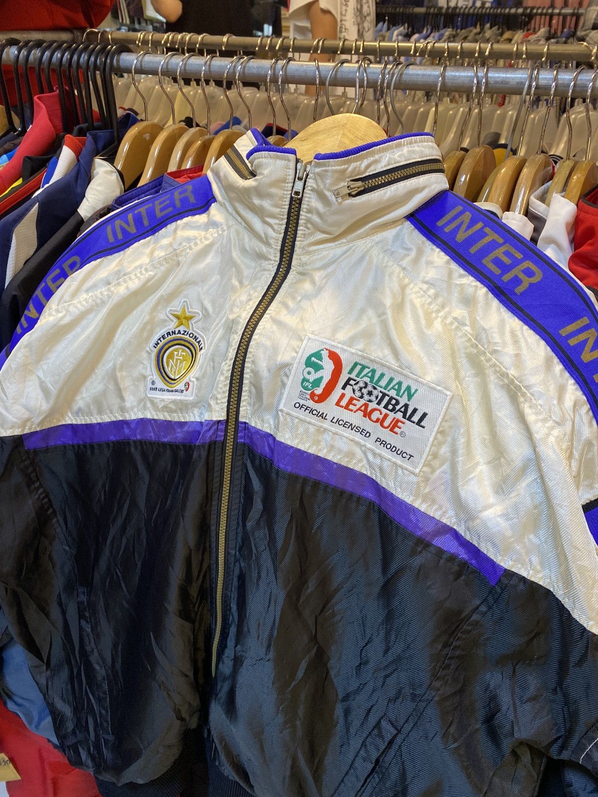 Kappa Vintage 90s Inter Milan Jacket Size US XL / EU 56 / 4 - 2 Thumbnail