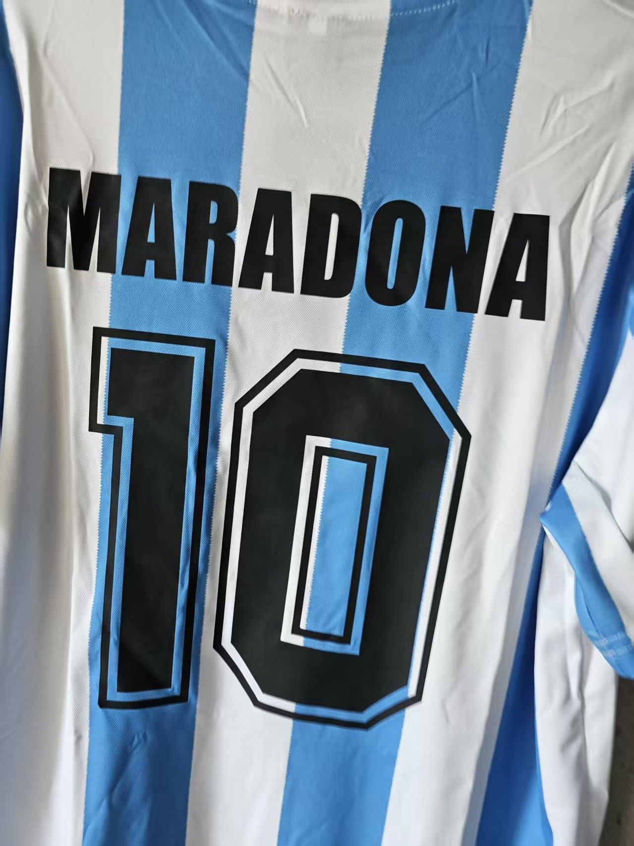 Other 1986 Argentina 10 Maradona Jersey Home Size US XL / EU 56 / 4 - 5 Thumbnail