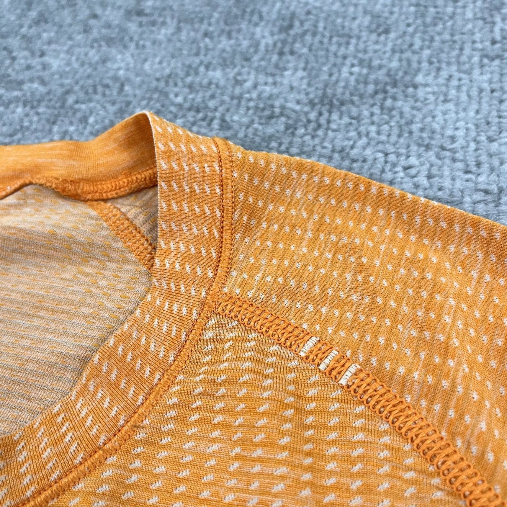 Lululemon Lululemon Metal Vent Tech Shirt Mens XL Orange Active Workout Running Gym Sport Shirts Size US XL / EU 56 / 4 - 7 Thumbnail