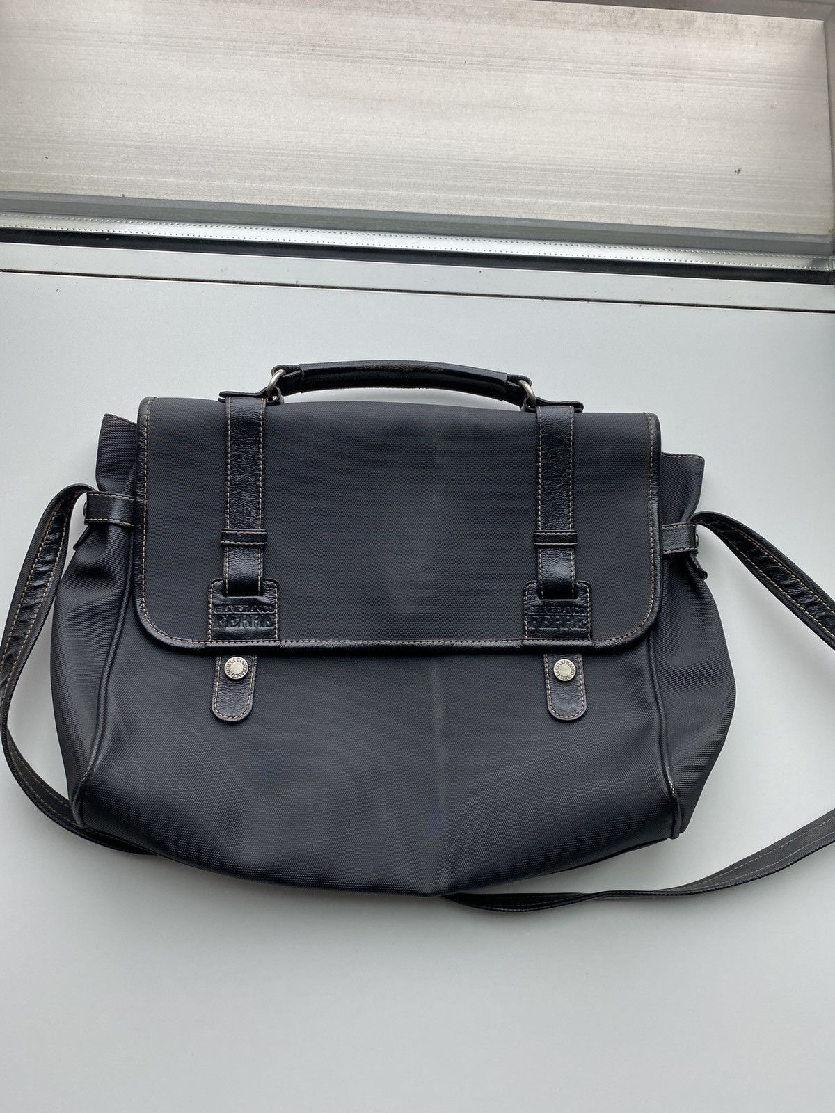 image of Gianfranco Ferre Gianfranco Ferré Satchel in Black, Men's