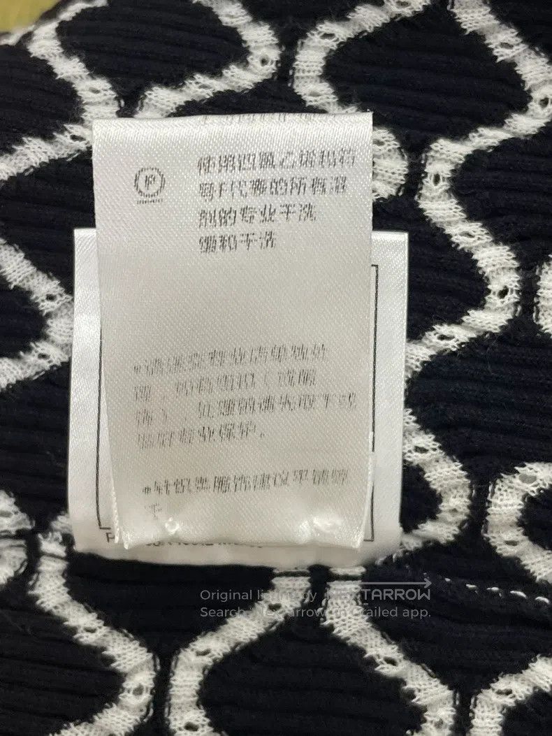 Chanel Chanel Black and white colour block diamond check double C Size XXS / US 00 / IT 34 - 8 Thumbnail