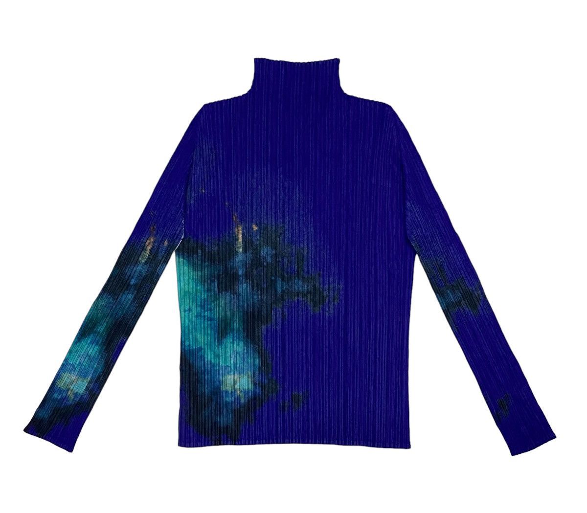 Issey Miyake × Pleats Please Issey Miyake Pleats Please Pleated Tie Dye Gradation Top Size M / US 6-8 / IT 42-44 - 3 Thumbnail