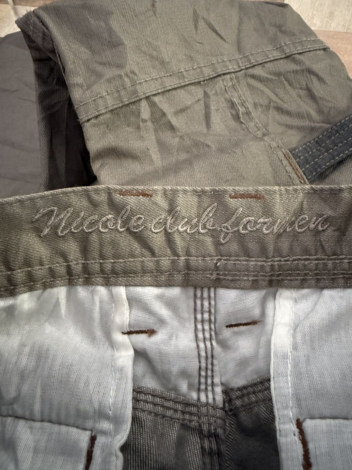Nicole Club NICOLE CLUB FOR MEN WAX COATED BONDAGE BOOTCUT DENIM Size US 30 / EU 46 - 10 Thumbnail