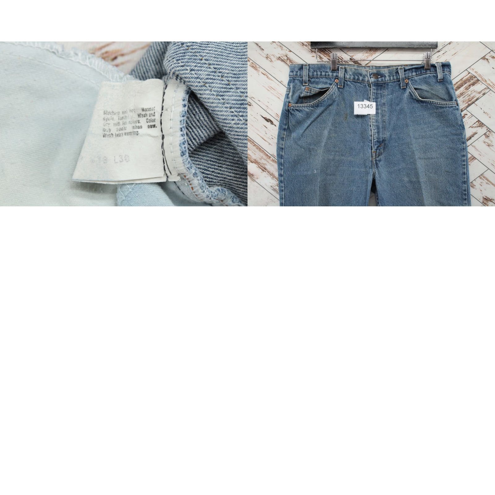 Levi's VTG Levi's Boot Cut Jeans 36x29 Men Denim Blue 80s USA 517 20517-0217 Cowboy Western Orange Tab Jeans Size US 36 / EU 52 - 9 Thumbnail