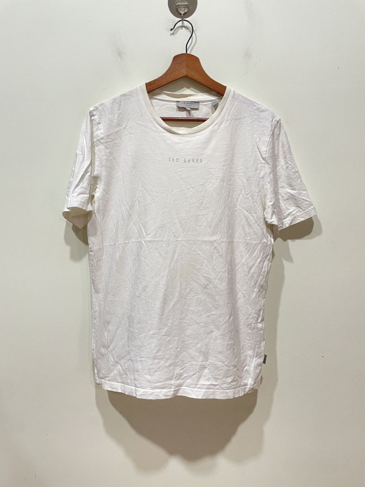 Ted Baker Ted Baker White Tshirt Size US M / EU 48-50 / 2 - 1 Thumbnail