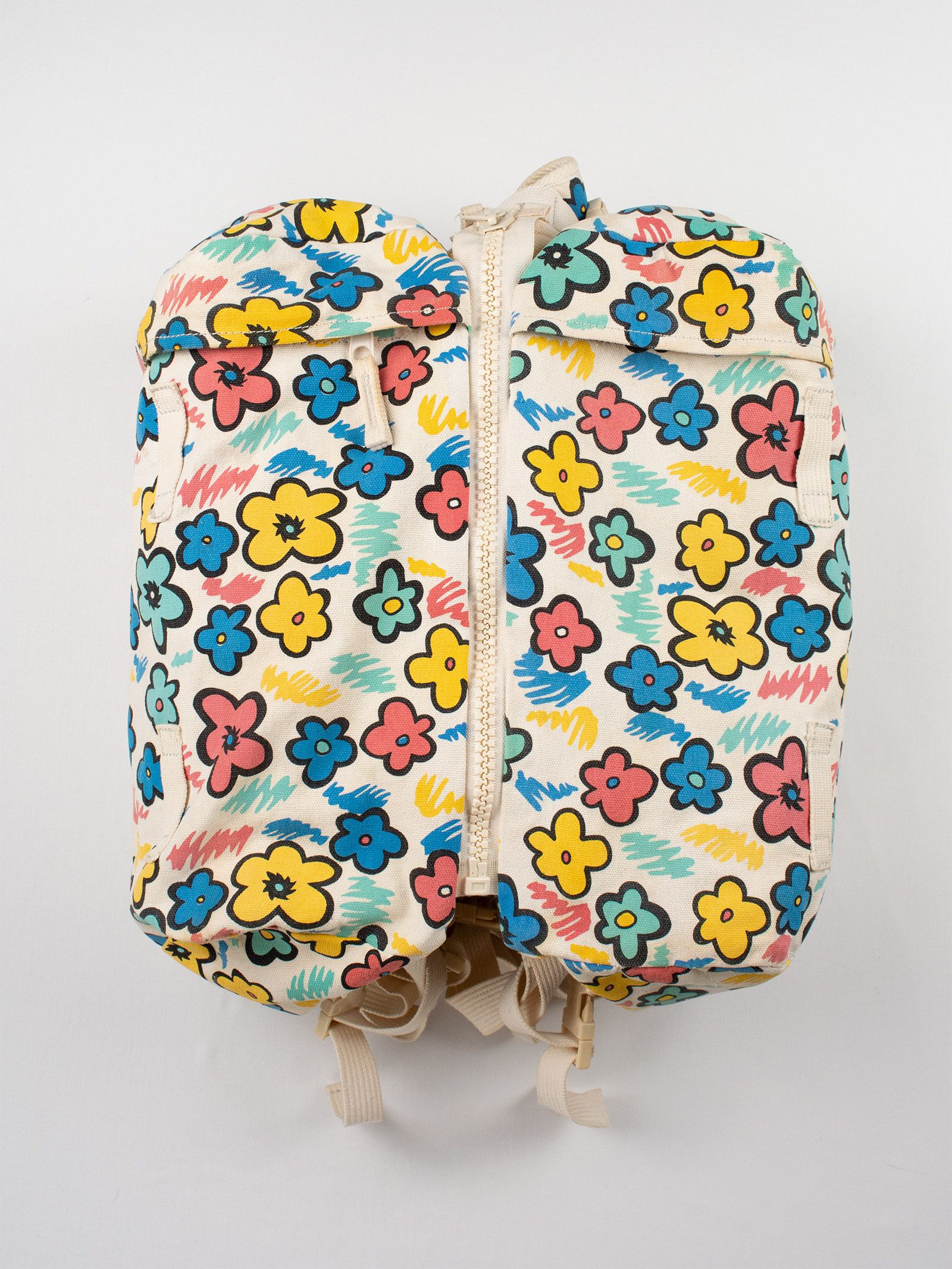 Bernhard Willhelm Bernhard Willhelm - S/S 2003 - floral double backpack Size ONE SIZE - 3 Thumbnail