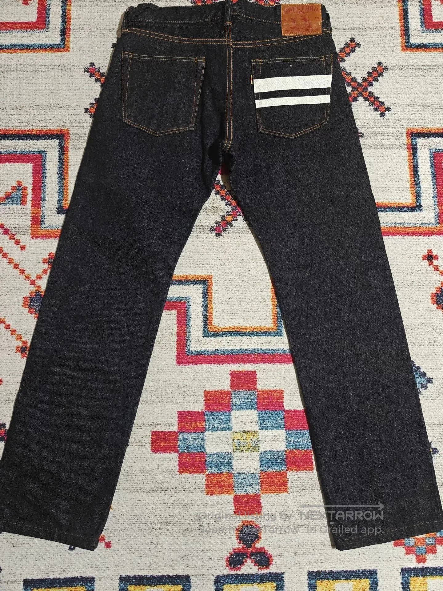 Momotaro Jeans Momotaro 0705SP 15.7oz Slim Straight Jeans. Size US 32 / EU 48 - 3 Thumbnail