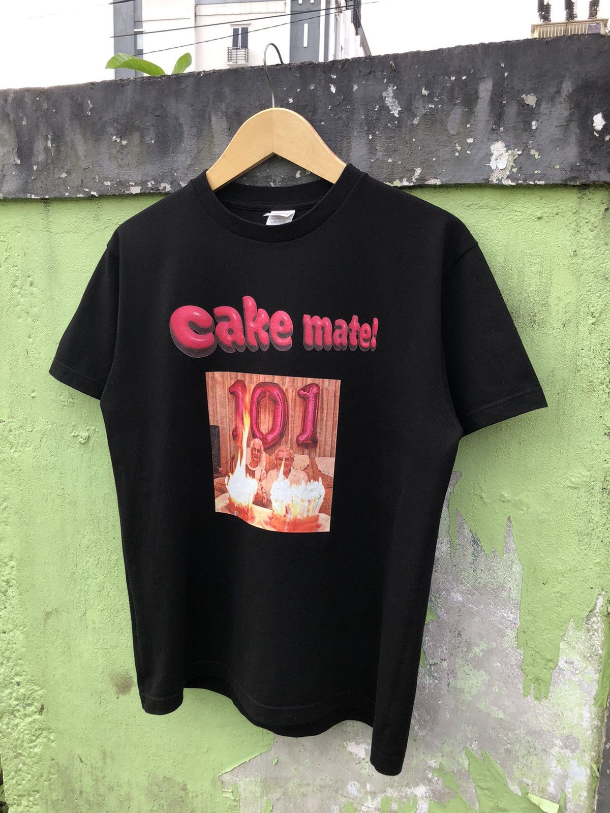 Japanese Brand Cake Mate! Graphic Tshirt Long Lasting Bestie Potrait Size US M / EU 48-50 / 2 - 3 Thumbnail