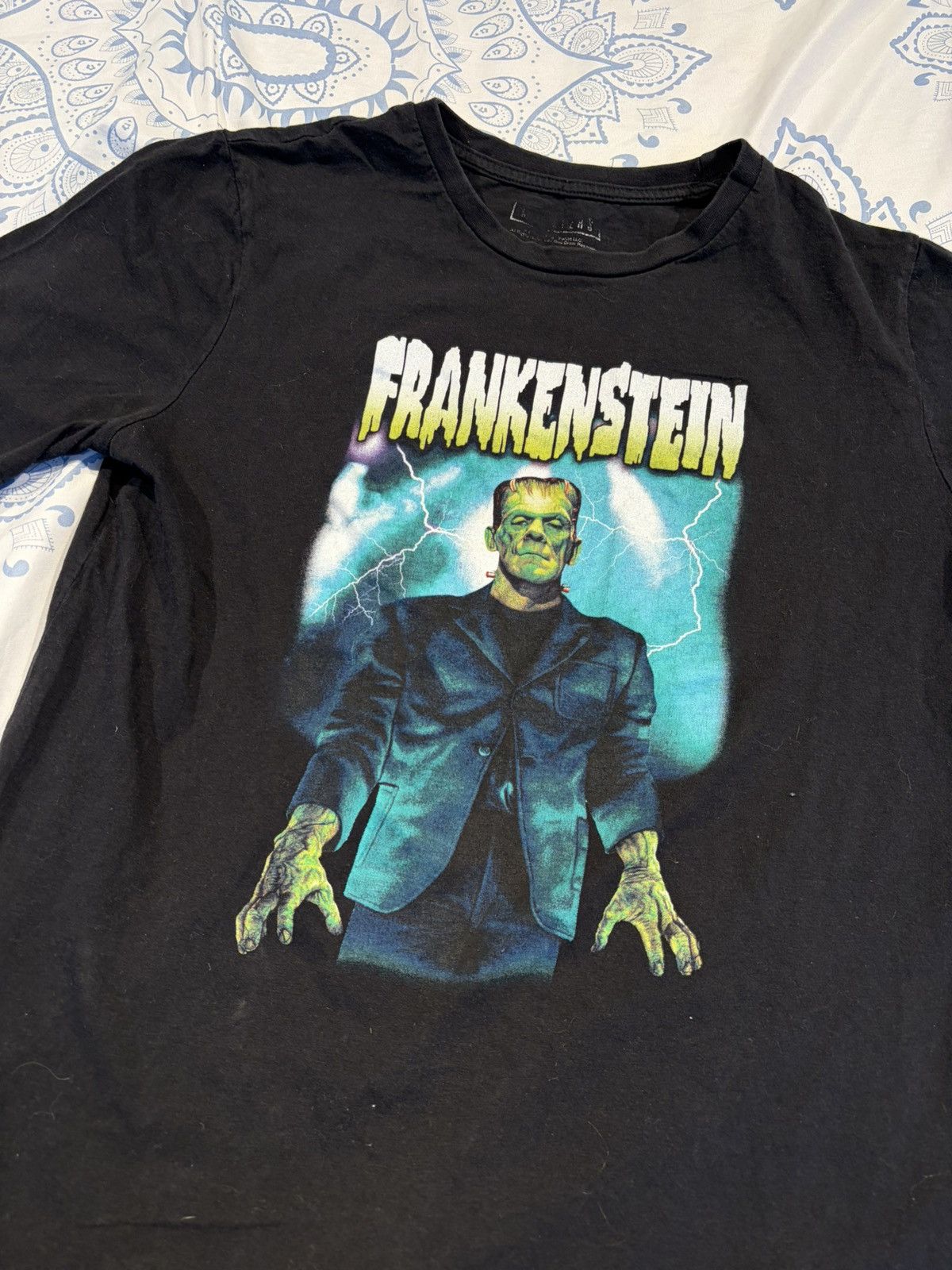 Vintage Frankenstein shirt Small Size US S / EU 44-46 / 1 - 2 Thumbnail