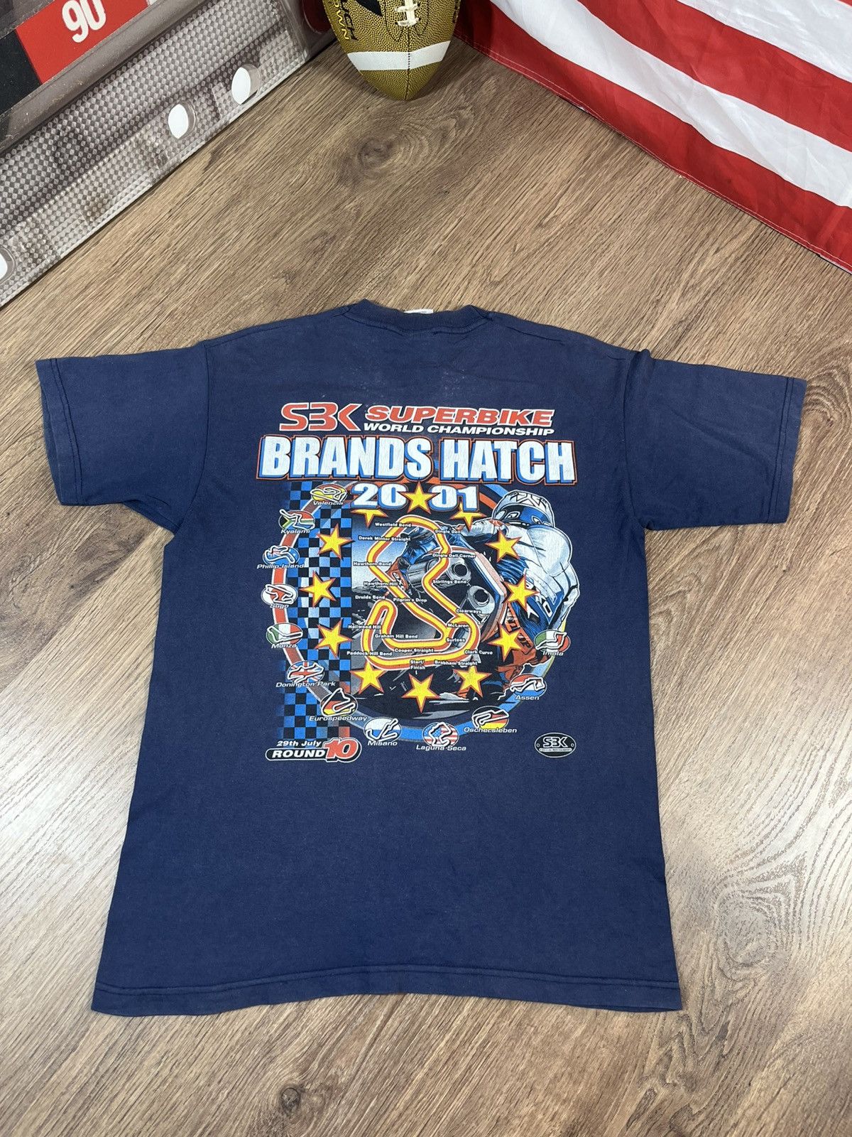 Ducati Vintage Superbike World Chamionship 2001 T Shirt Size US M / EU 48-50 / 2 - 11 Thumbnail