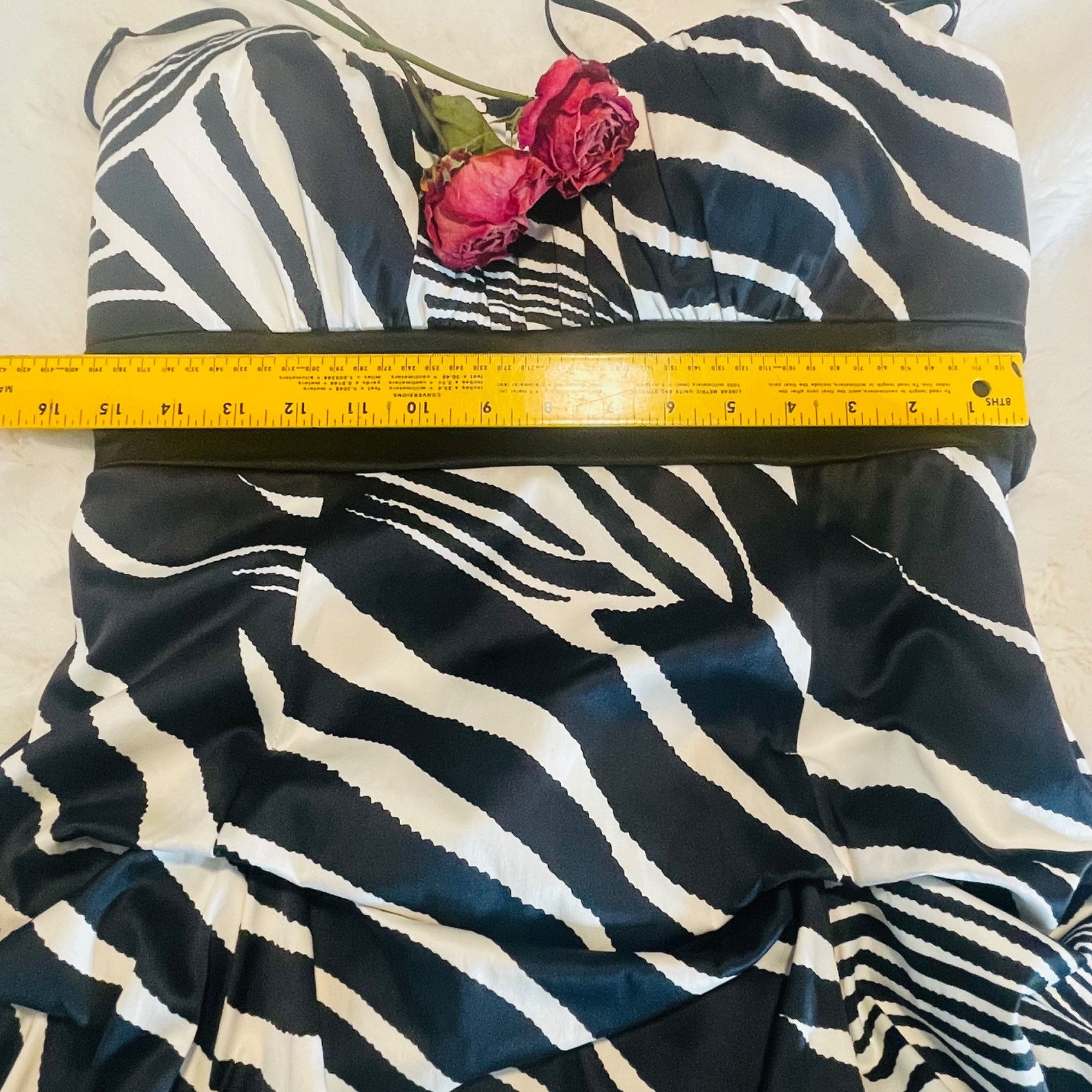 Other Zebra Print Strapless Party Dress By Ruby Rox Size 11 Size M / US 6-8 / IT 42-44 - 9 Thumbnail