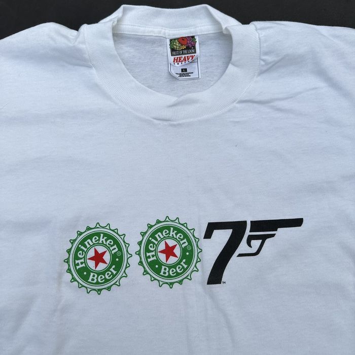 Vintage Vintage Heineken 007 movie promo shirt | Grailed