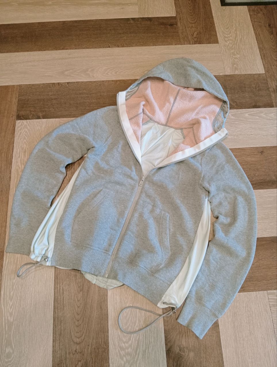 Sacai SACAI SPONGE SWEAT X NILON TWILL HOODIE Size M / US 6-8 / IT 42-44 - 3 Thumbnail