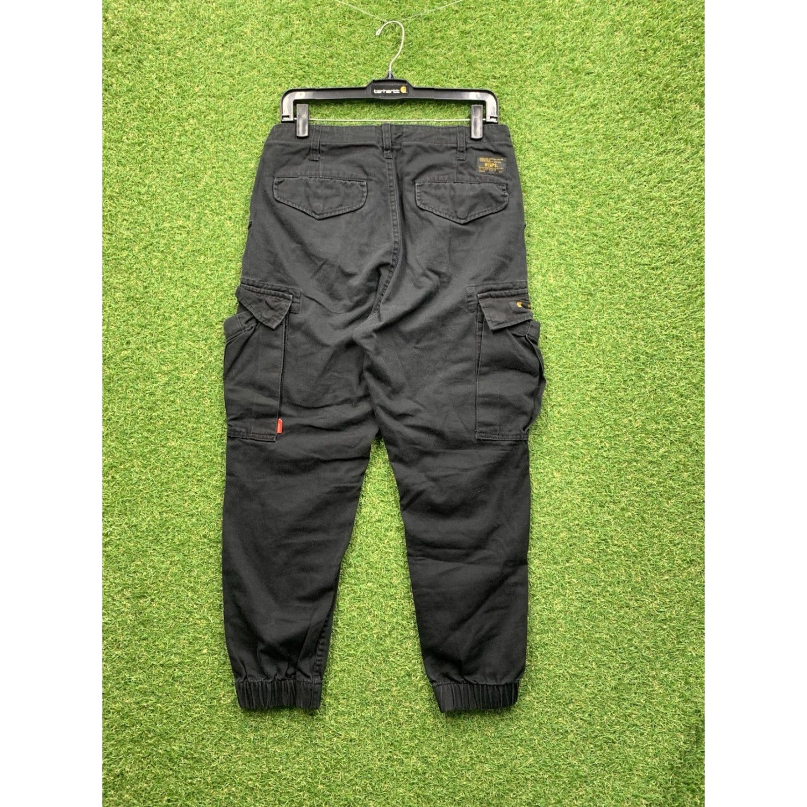 Wtaps WTAPS Cargo Pants Mens 32 Black Size 2 Tapered Joggers Grunge 2200568955073 Size US 32 / EU 48 - 2 Thumbnail