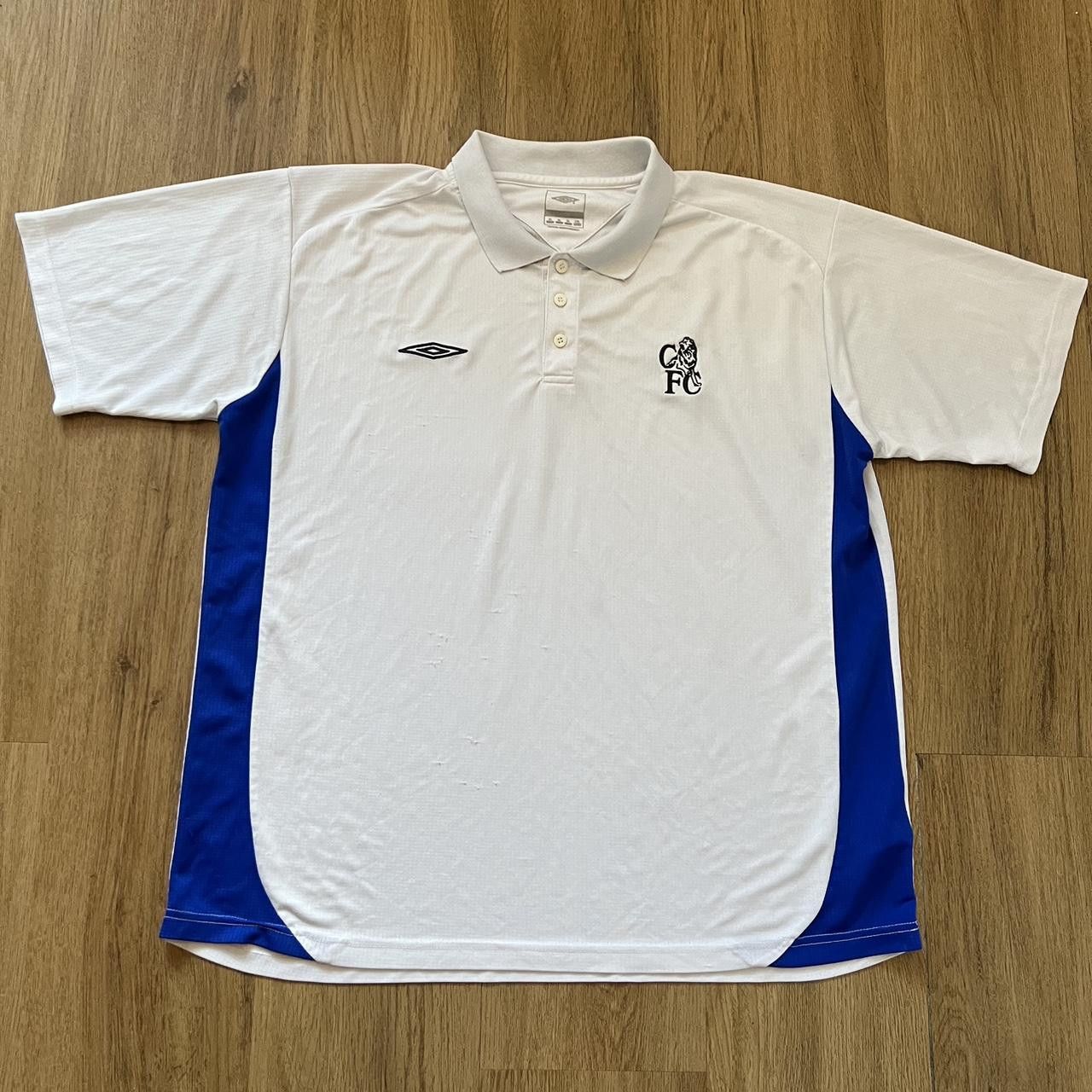 Umbro Chelsea FC training polo shirt #ChelseaFC streetwear Size US XL / EU 56 / 4 - 1 Thumbnail