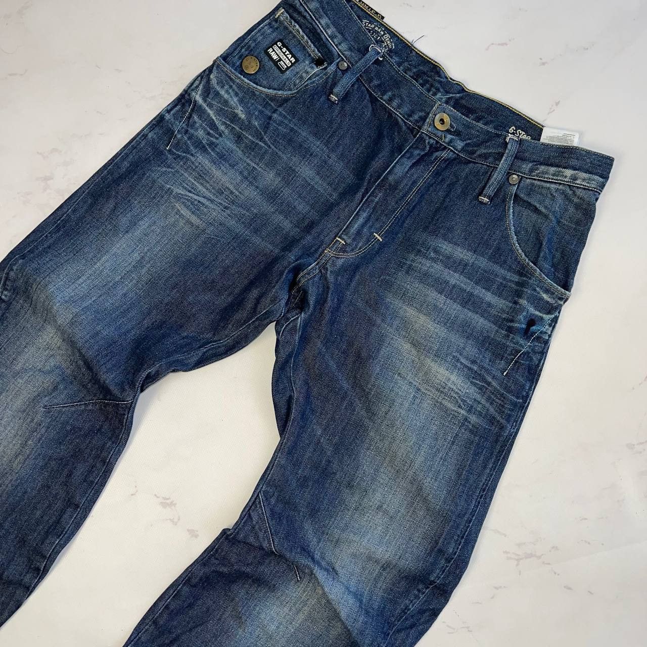 G-Star G Star Raw 30/30 ARC 3D Loose Tapered Denim Pant Jeans Size US 30 / EU 46 - 3 Thumbnail