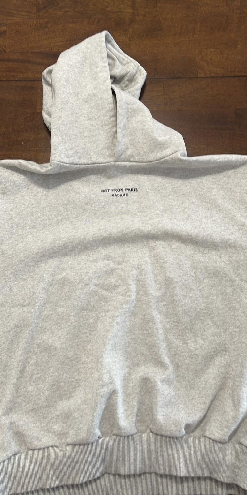Drole De Monsieur Drôle de monsieur (NFPM) grey sand hoodie Size US M / EU 48-50 / 2 - 4 Thumbnail