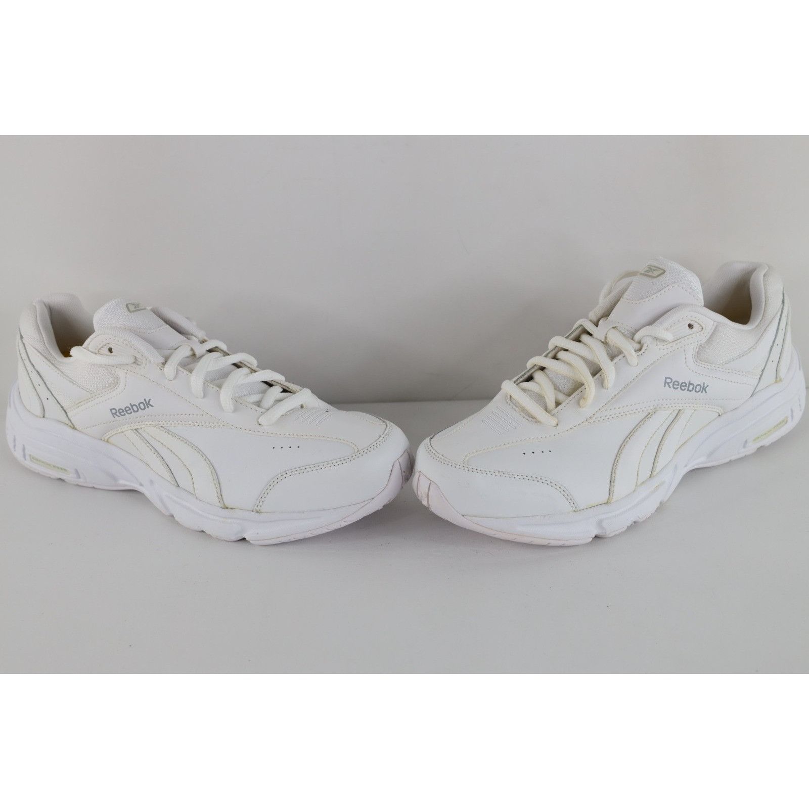 Reebok Deadstock Vintage Y2K Reebok Spell Out Leather Shoes Size US 10 / EU 43 - 1 Thumbnail