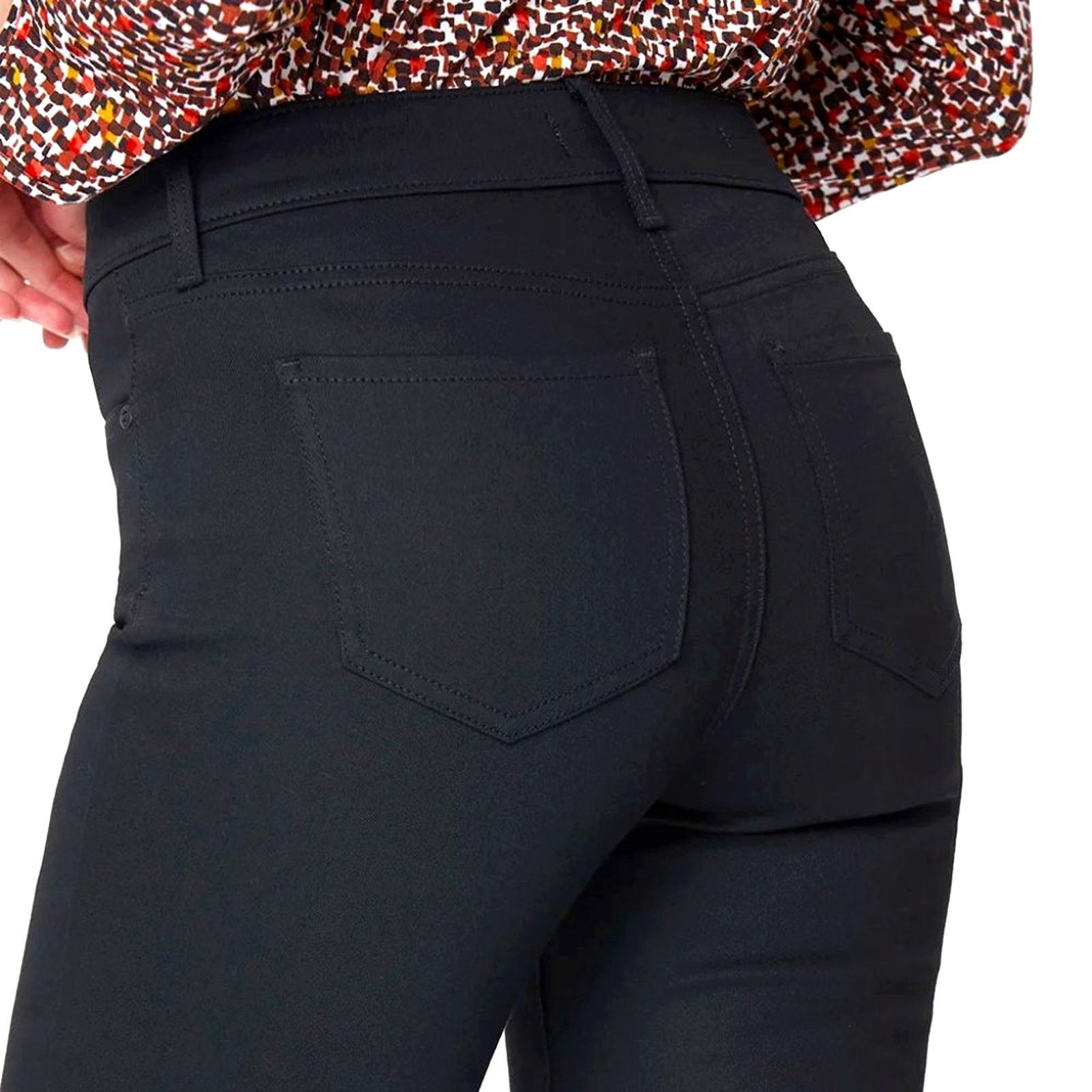 NYDJ NYDJ Marilyn Lift Tuck Technology Straight Jeans Black 16 Size 38" / US 16 / IT 52 - 6 Thumbnail