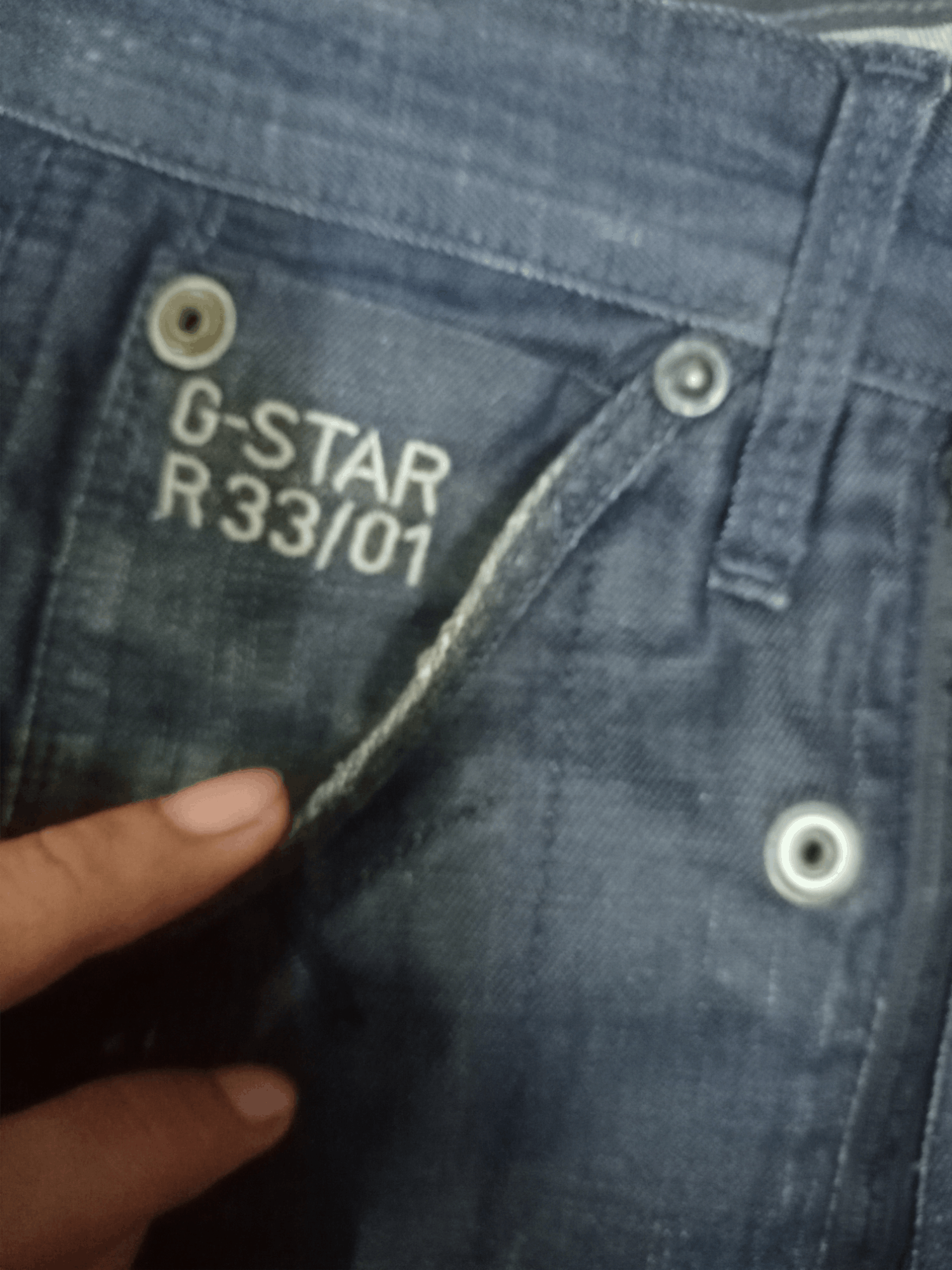 G-Star Vintage G Star Raw Tactical Pocket Cargo Loose Denim Pants Size US 28 / EU 44 - 3 Thumbnail